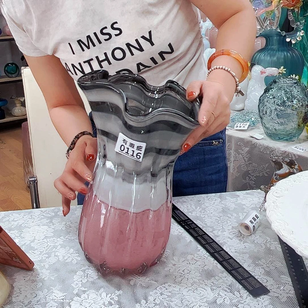 0116微瑕 家悦琉璃摆件