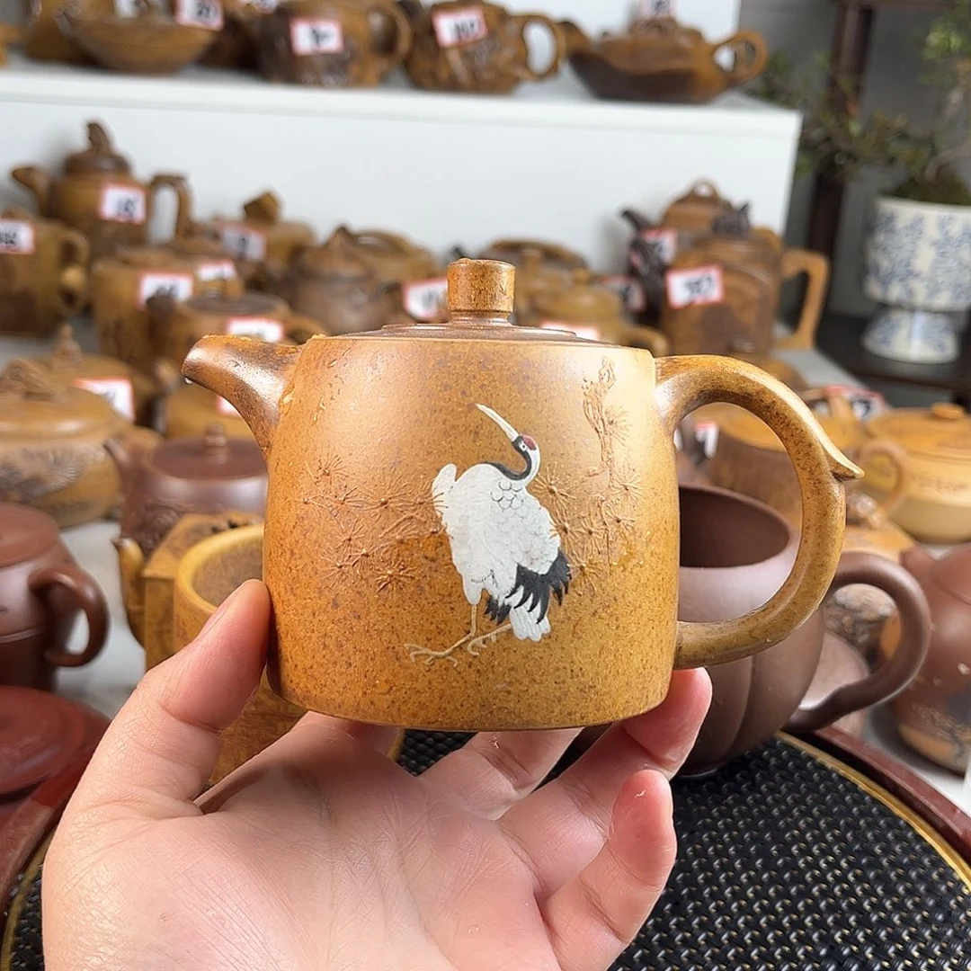 紫泥茶壶宜兴紫砂