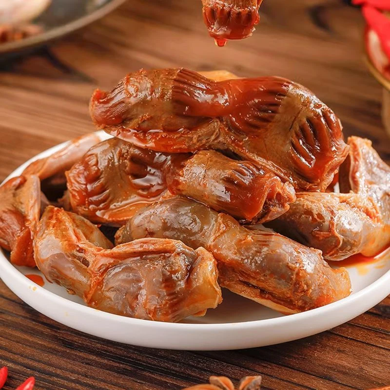 河南特产麻辣五香鸡胗开袋即食大袋装熟食特产休闲鸡肉解馋小吃
