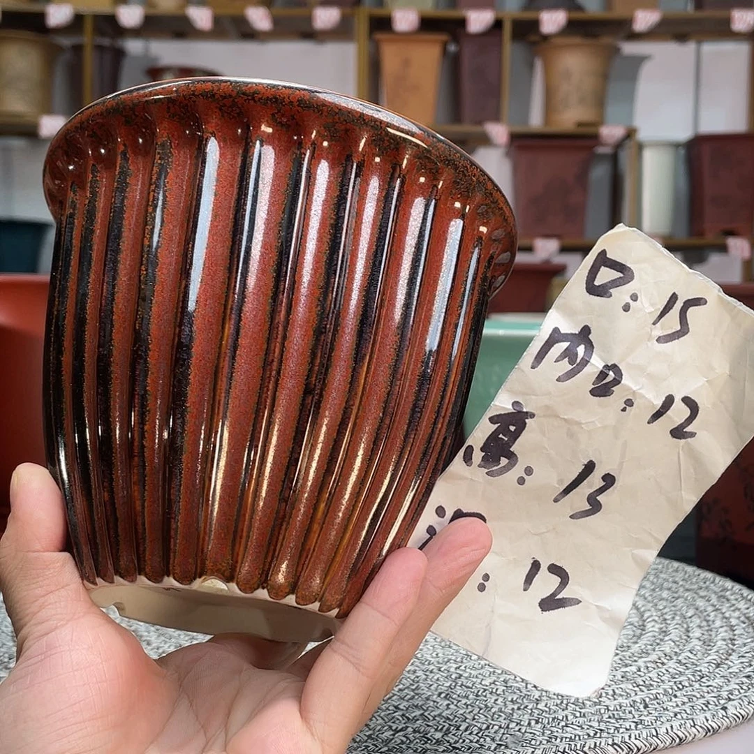 紫砂花盆花盆花盆