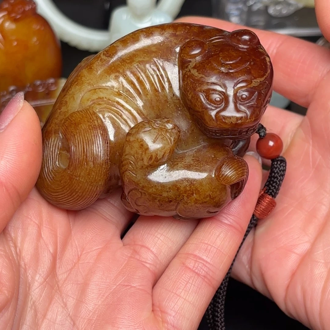 和田玉吊坠(不含链)未镶嵌用****4