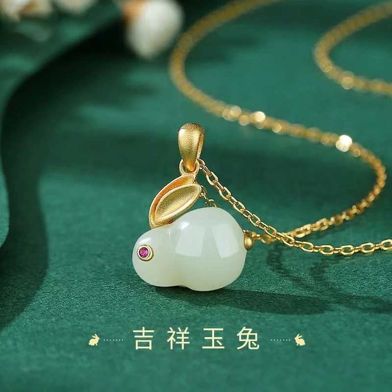 合金项链 玉兔项链ins项链项链项链项链项链项链项链项链项链项链