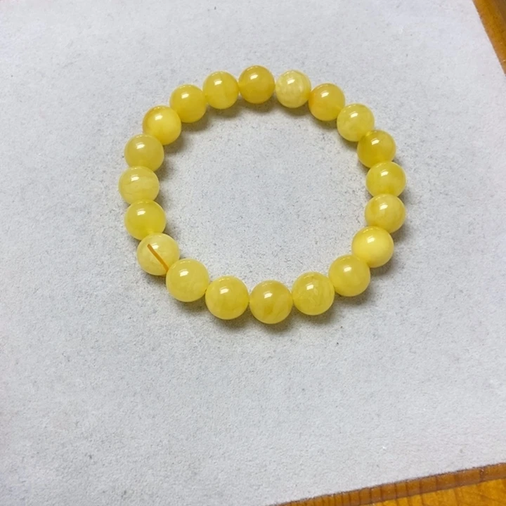 裸石蜜蜡未镶嵌手串