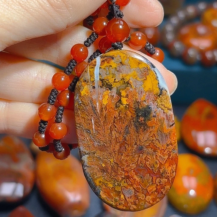 玛瑙/玉髓吊坠(不含链)未镶嵌苏*