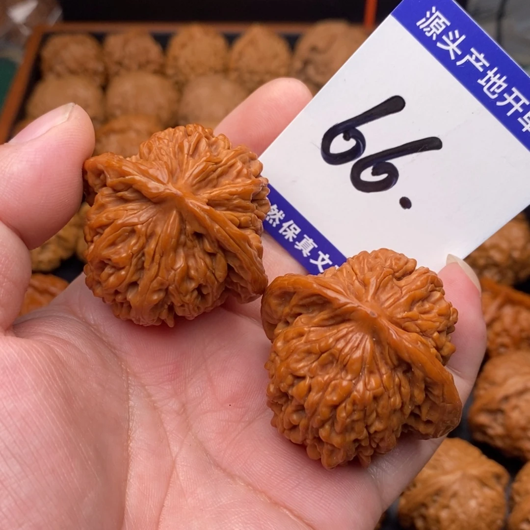 J****把件文玩核桃四座楼43