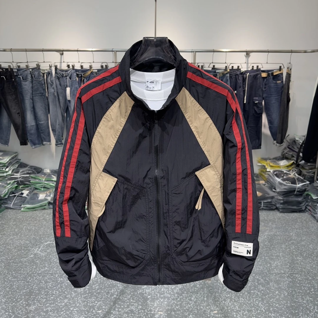 春秋新款潮流外套城市机能运动夹克男休闲上衣防晒服百搭宽松外衣