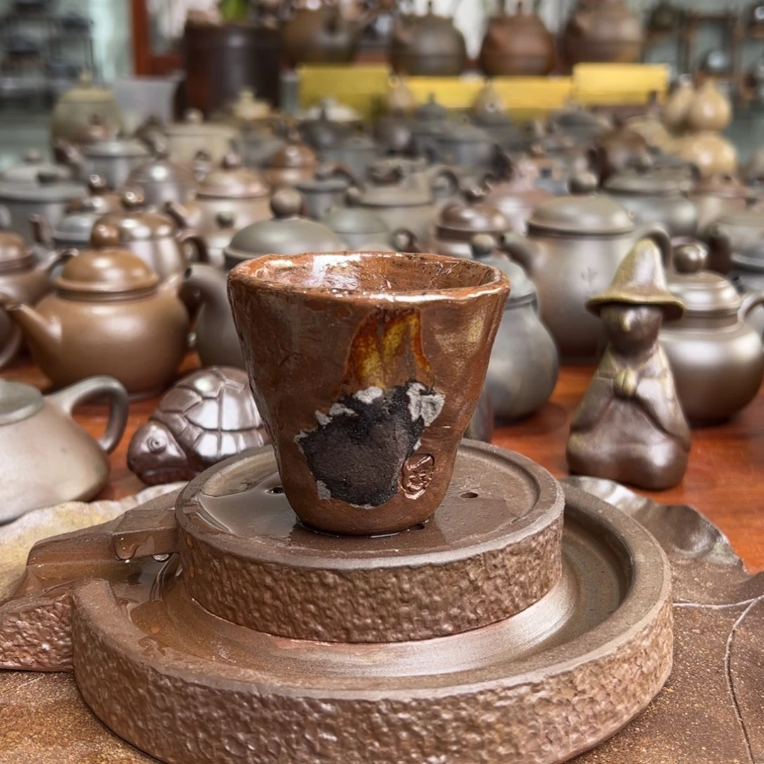 贵台龙窑柴烧茶器A13