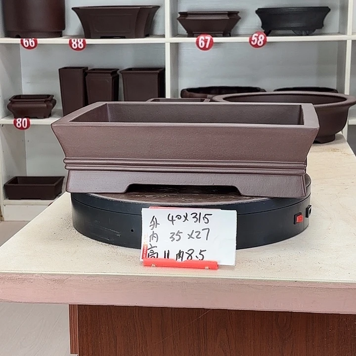 花盆紫砂双中线小