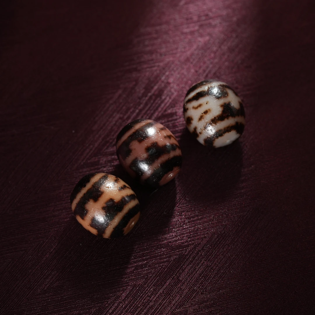 【老掌柜】象雄达洛玛瑙单珠/G060302/多样性发一