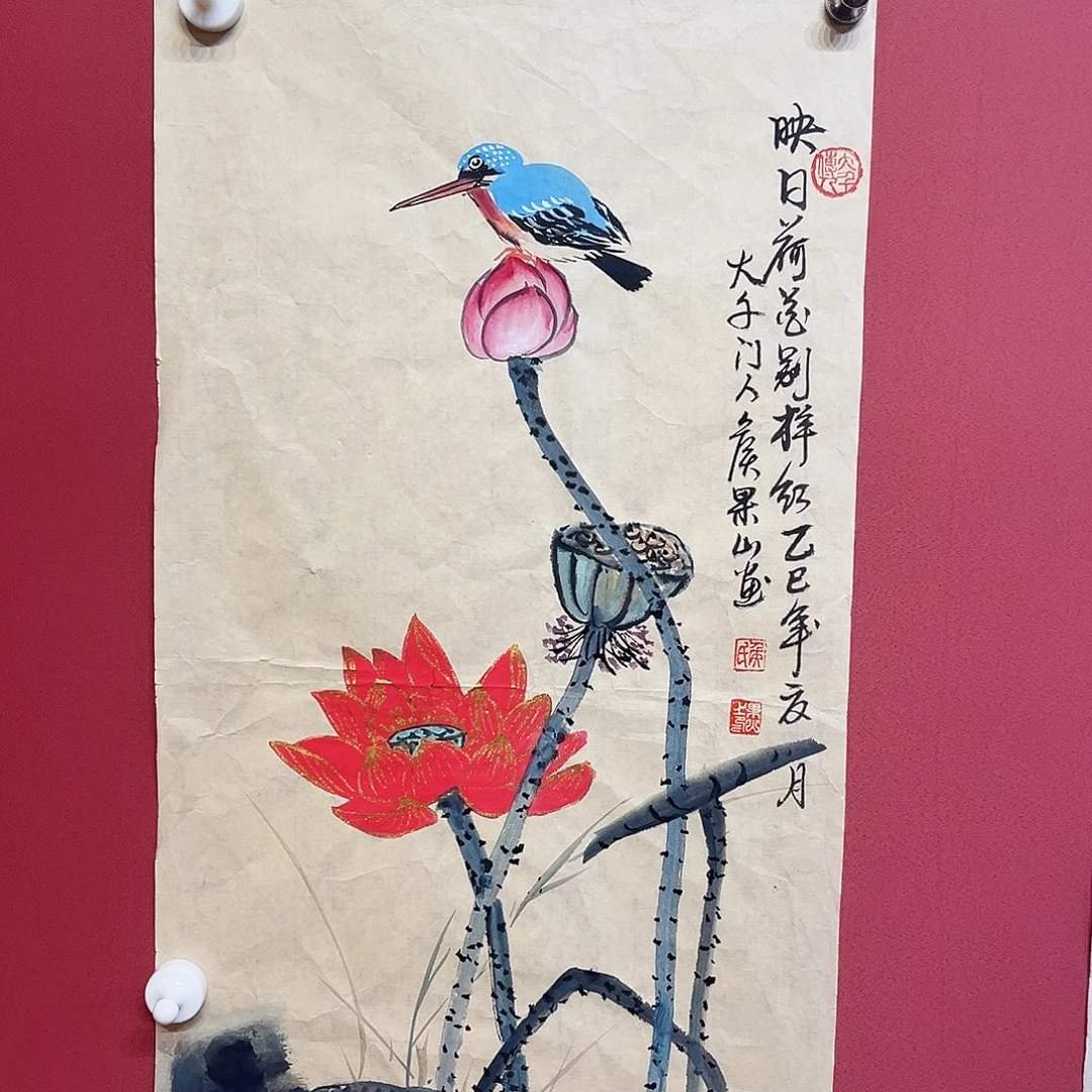 国画侯果山老师国画作品月