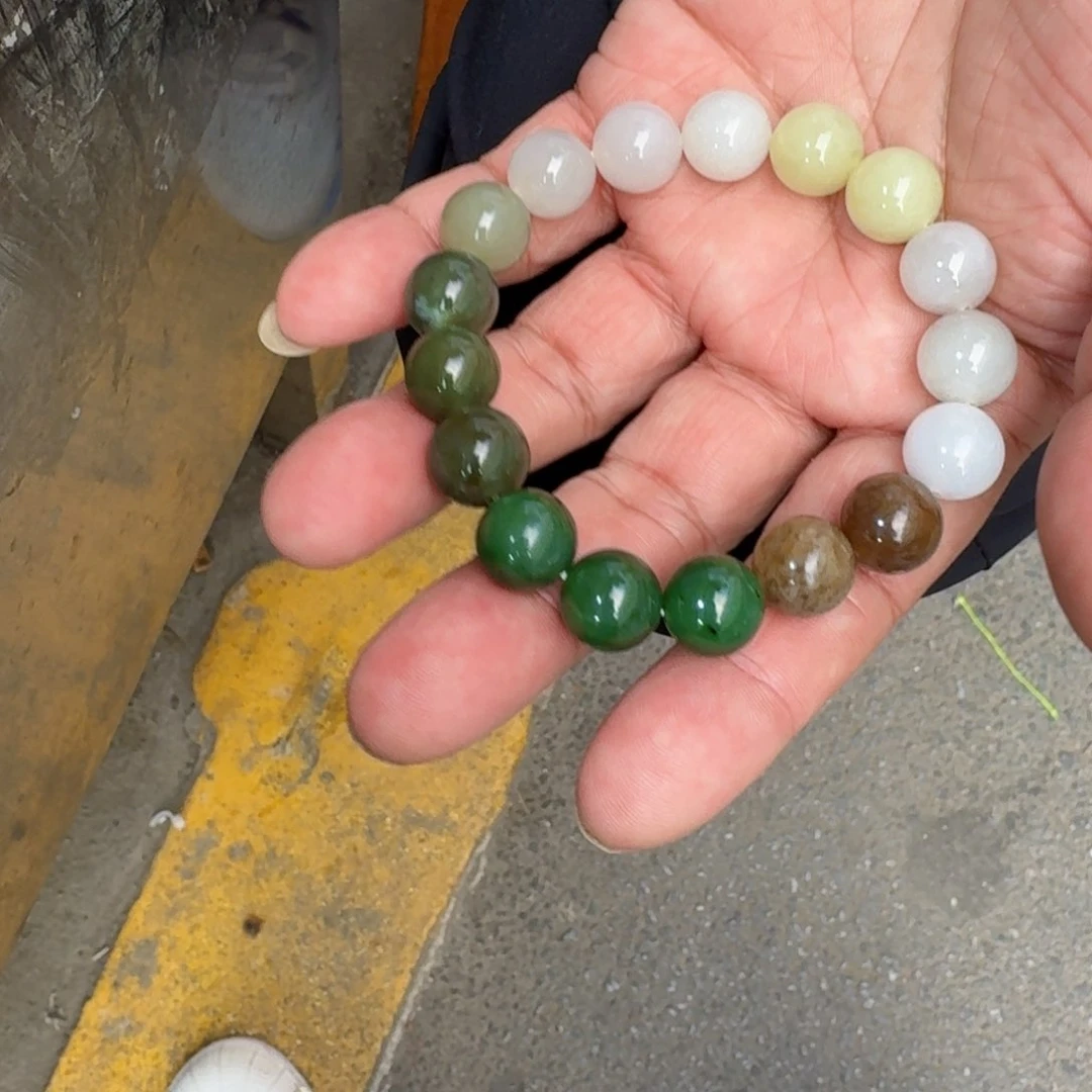 手链未镶嵌和田玉多样性发货 拍一发一卡12