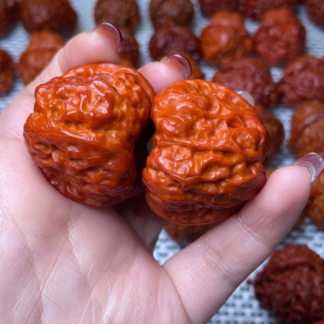 桃核吊坠文玩核桃 手把件 蛤蟆头 40