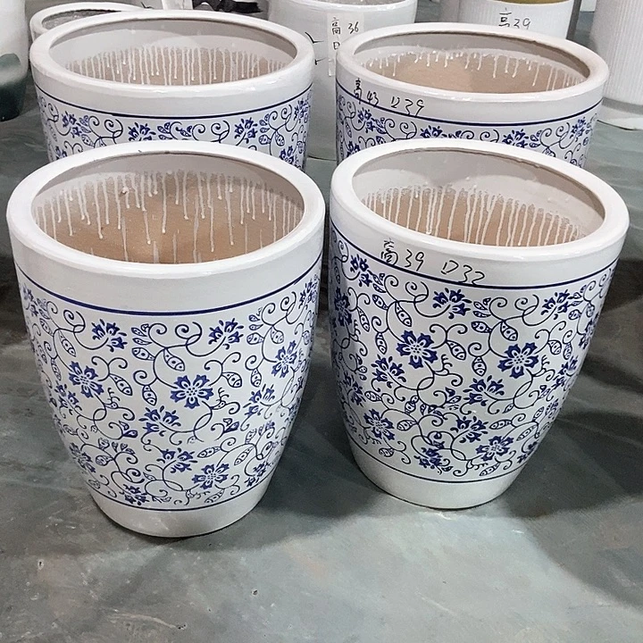 高温烧制特价青花到手4个