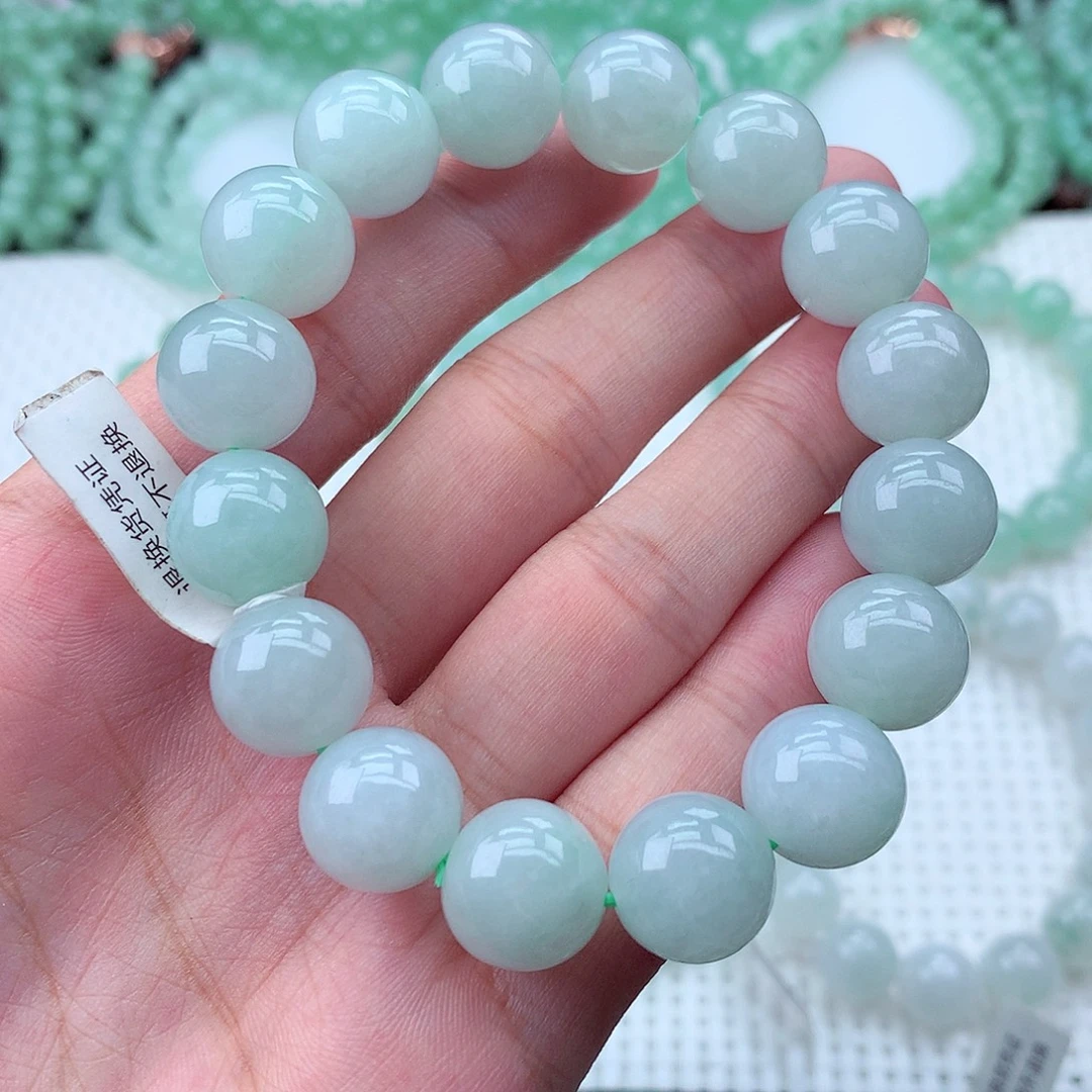 翡翠未镶嵌毛衣链