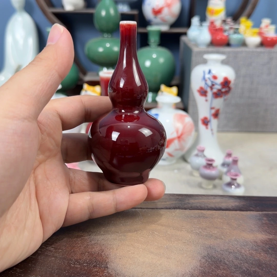 陶瓷手工小花器摆件