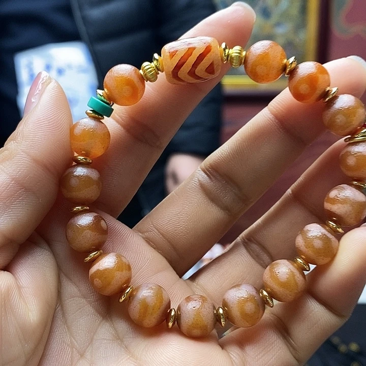 玛瑙/玉髓合金颈饰