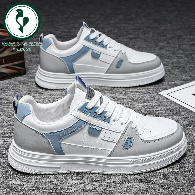 【正品】啄木鸟男鞋新款轻便百搭运动鞋软底防滑休闲跑步鞋男款夏季