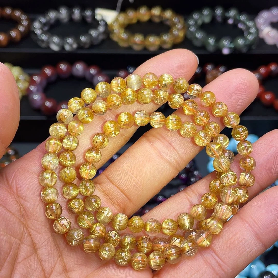 手链未镶嵌水晶钛晶