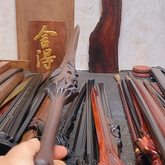 鸡翅木80长盖聂剑