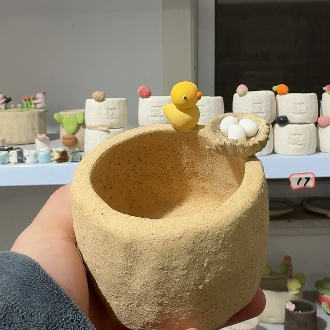 厂家直销手工花盆摆件