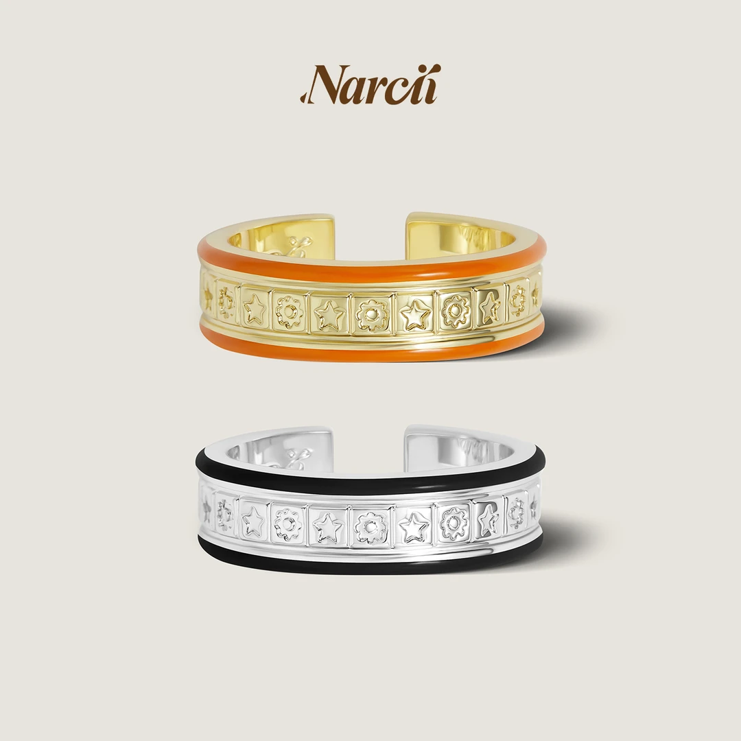 NARCII 合金戒指 星寰戒指女轻奢精致简约时尚ins高级感小众指环