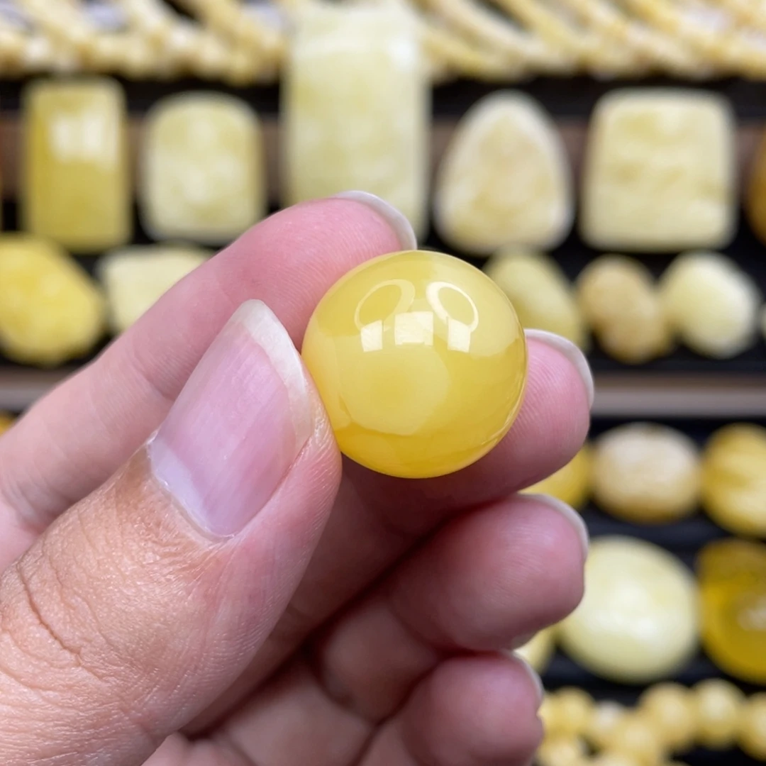 裸石琥珀未镶嵌琥珀蜜蜡