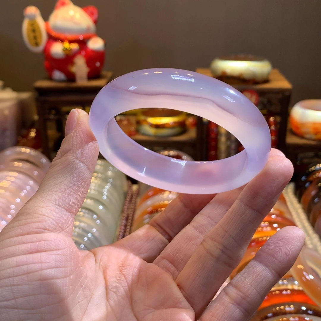 玛瑙/玉髓未镶嵌手镯26号