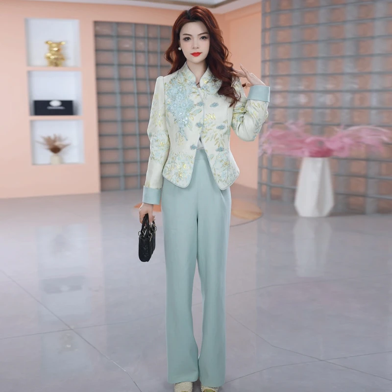 【三件套】春季时尚宽松洋气休闲收腰显瘦气质减龄修身女装套裤女