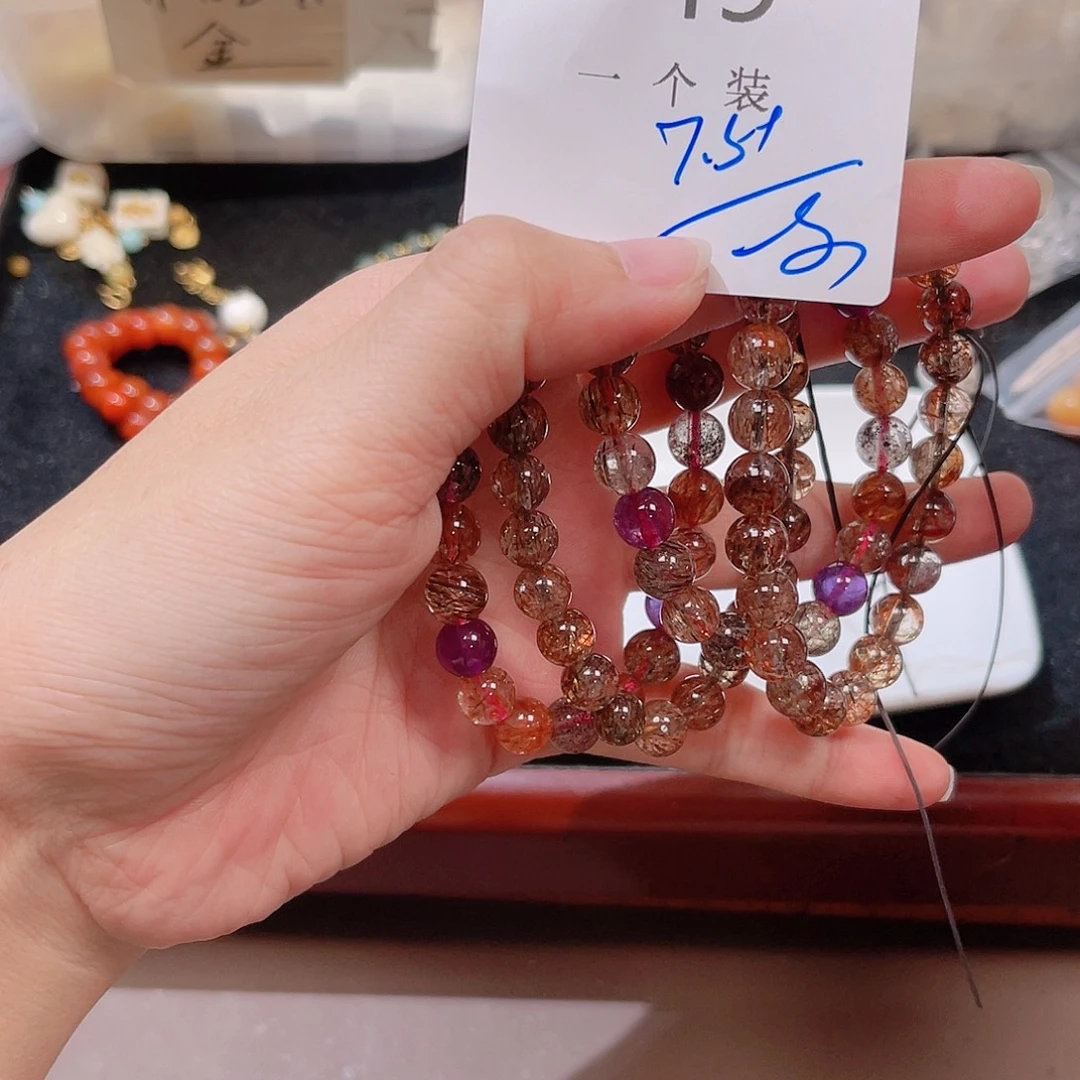 水晶珠宝半成品未镶嵌49 。