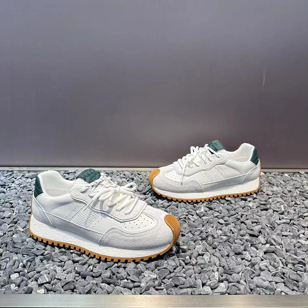 潮男爆款阿甘男鞋2025年新款舒适透气网面增高软底轻质百搭休闲鞋