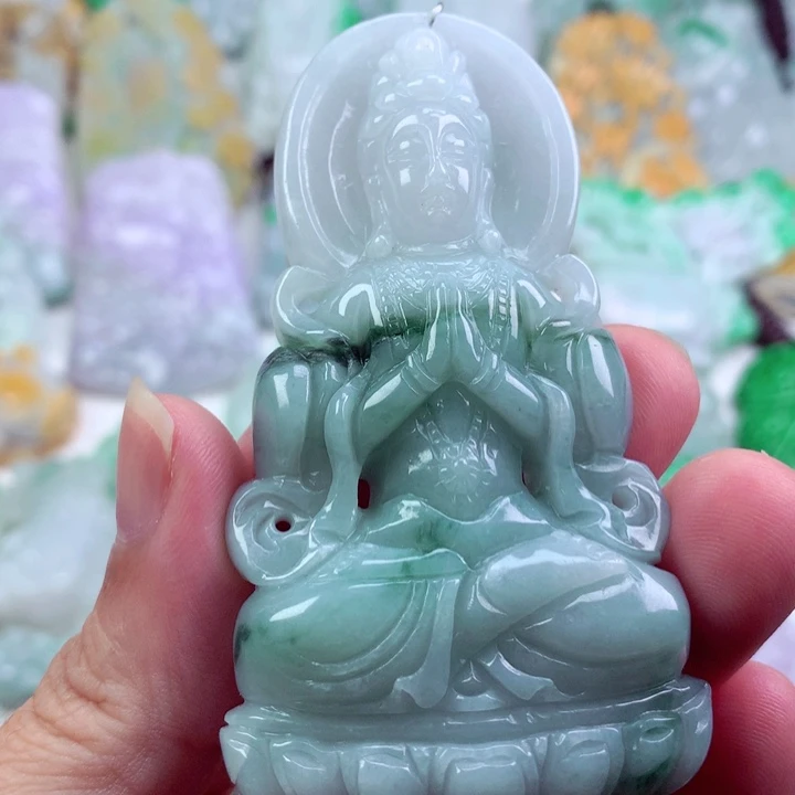 吊坠(不含链)未镶嵌翡翠