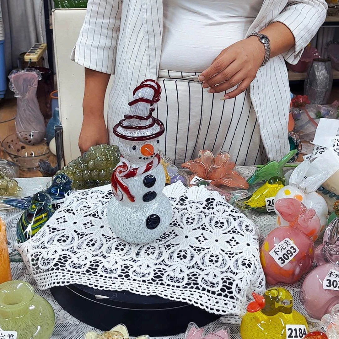 雪人 家悦琉璃工艺品