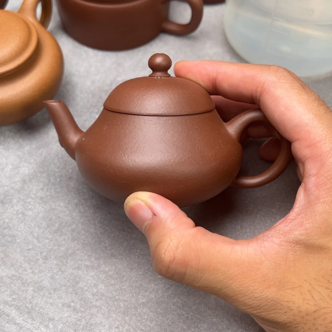 茶壶紫砂底槽清梨形125cc