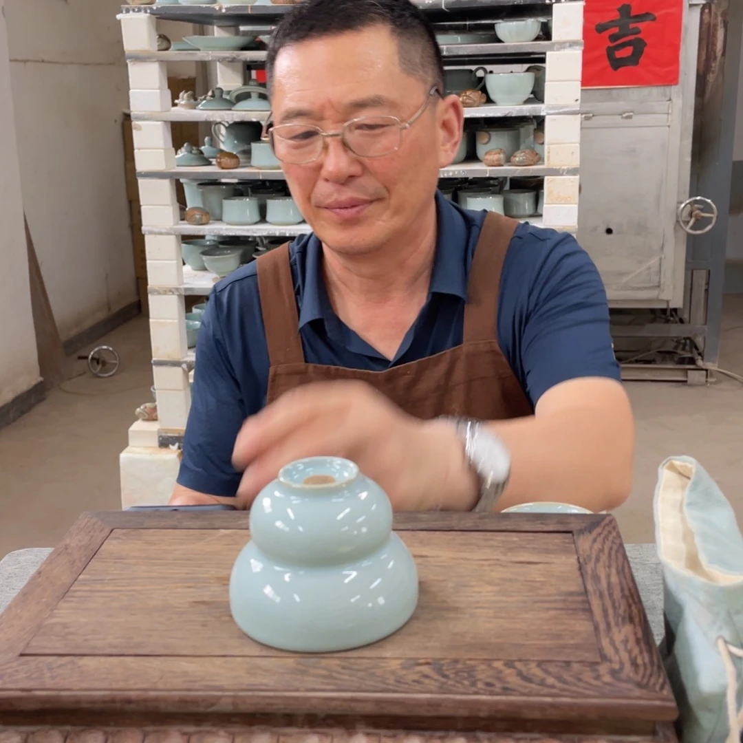 其他天青手拉葫芦杯