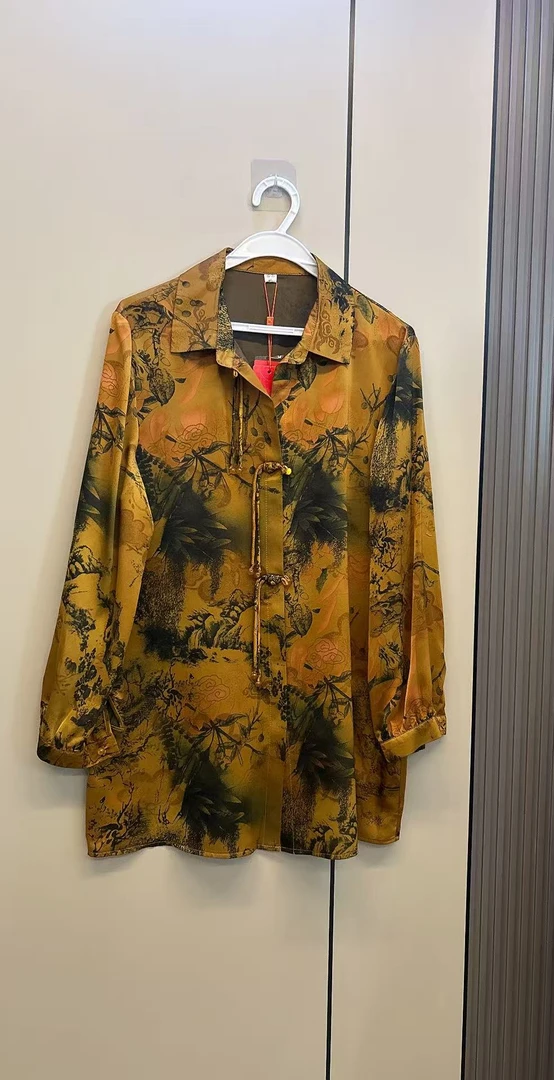 228夏季国风套头衬衣（断码福利能穿再拍）