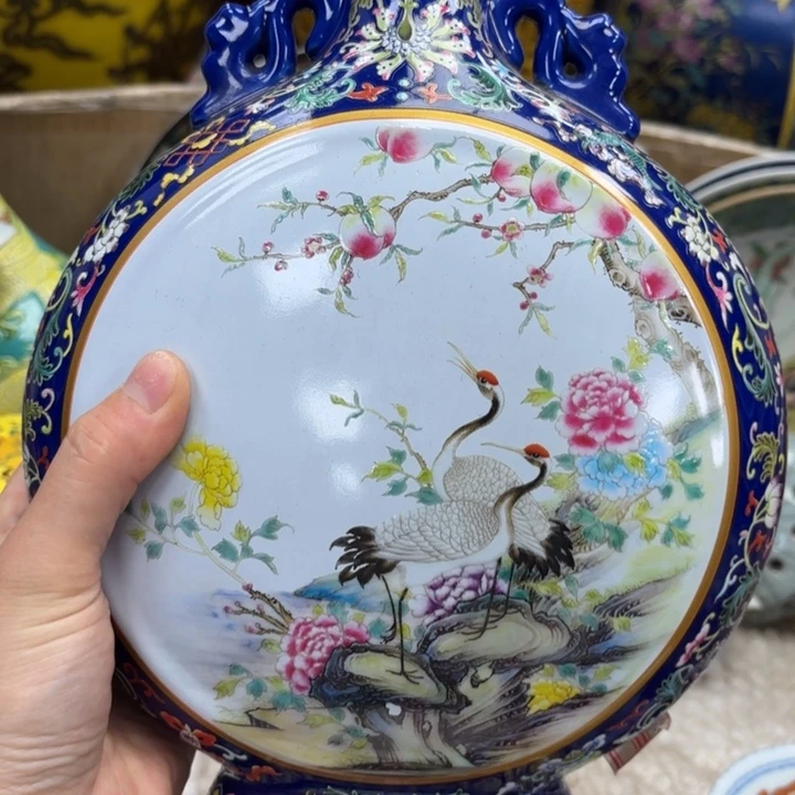 瓷片瓷器摆件 瓷器摆件