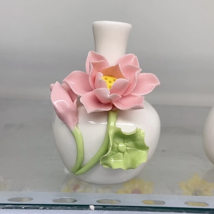 陶瓷手工制作陶瓷花