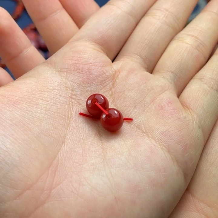 南红玛瑙未镶嵌颈饰