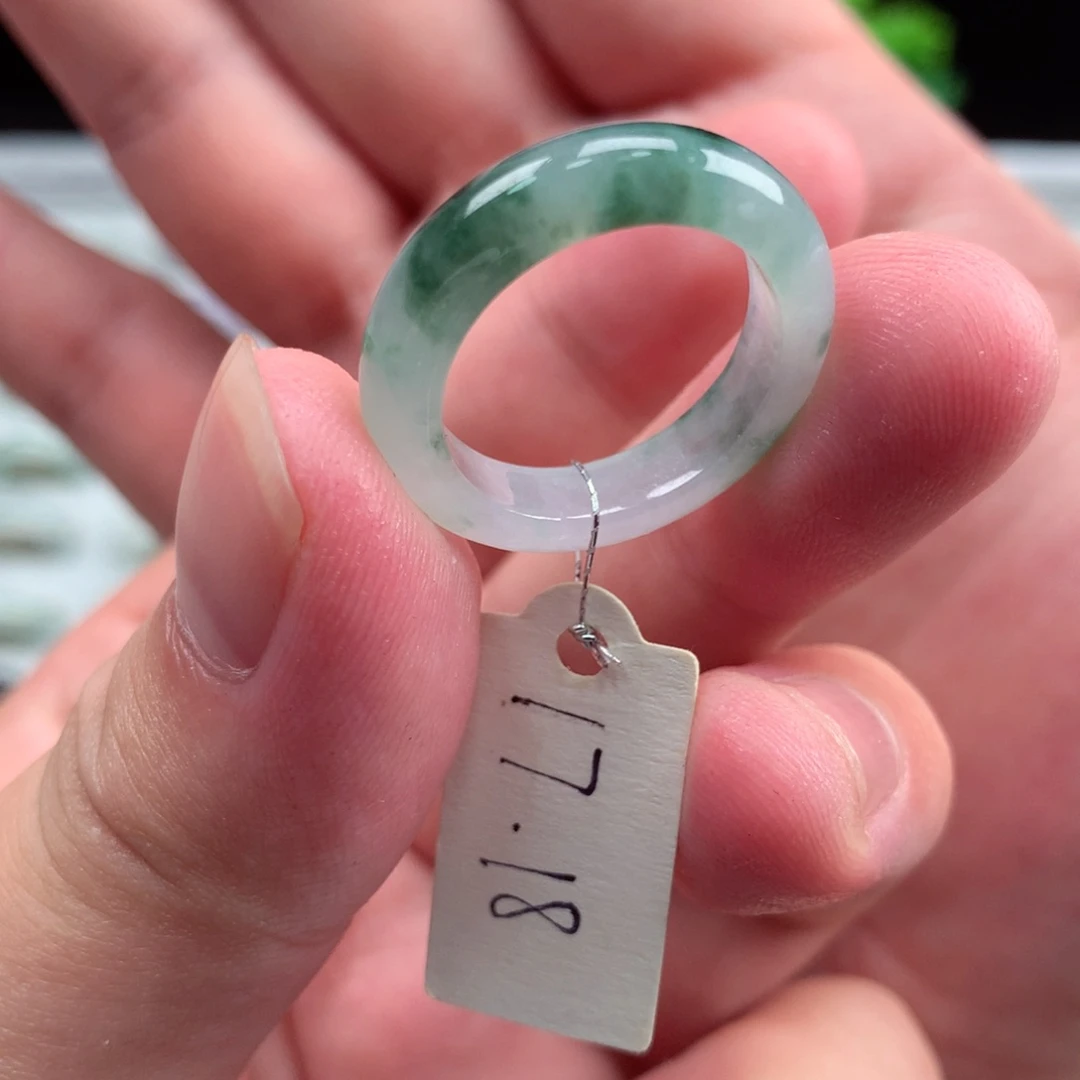 未镶嵌戒指翡翠天然