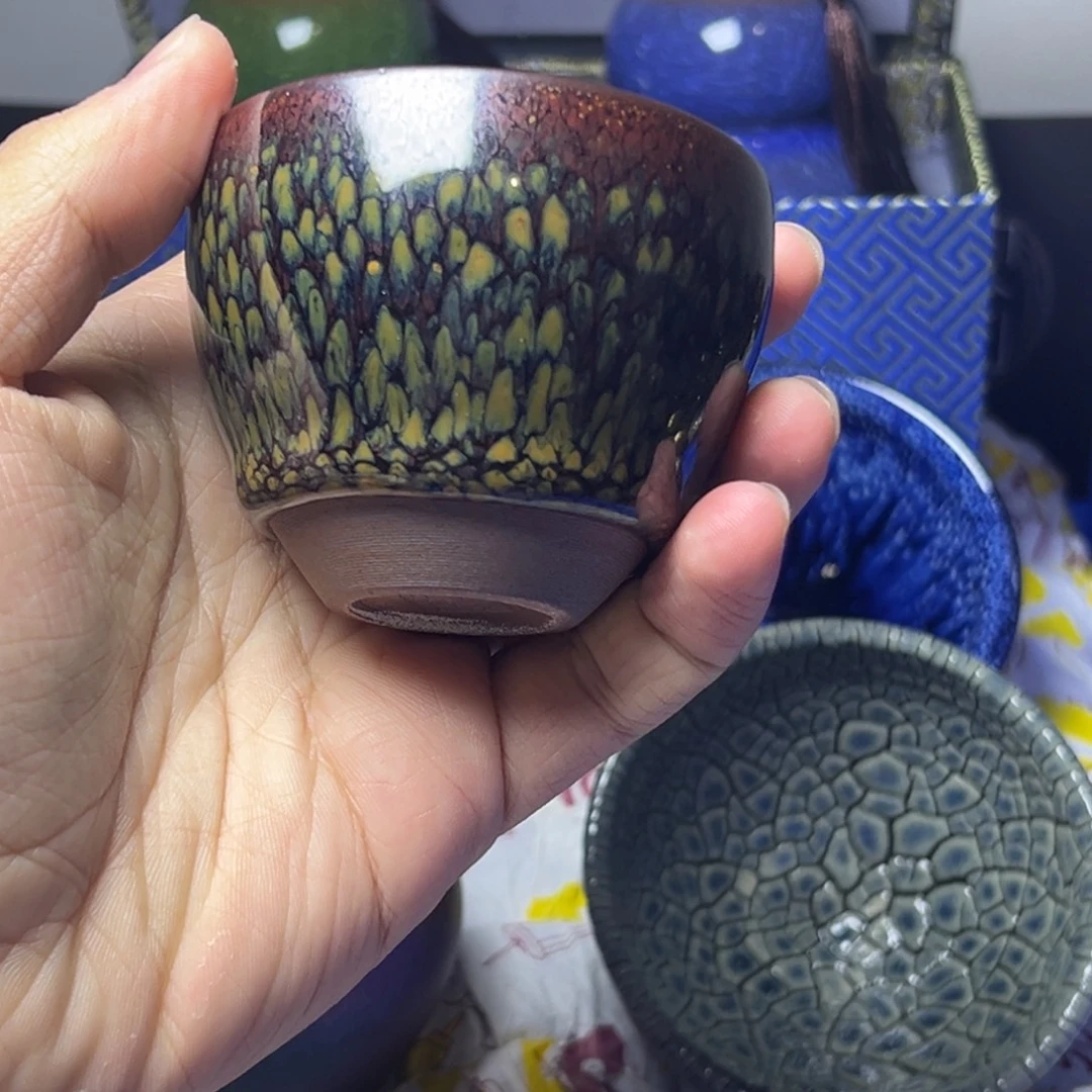 茶盏建阳建盏喝茶主人杯