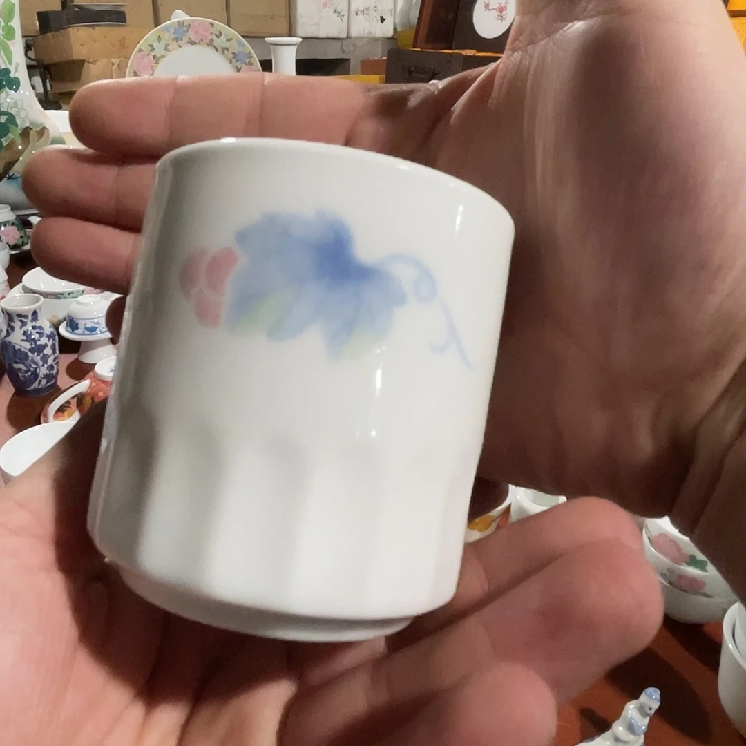 醴陵老厂瓷微瑕慎拍