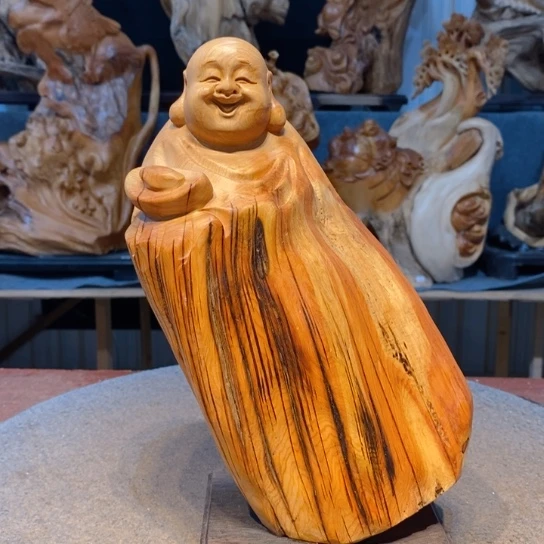 柏木（崖柏）根雕摆件