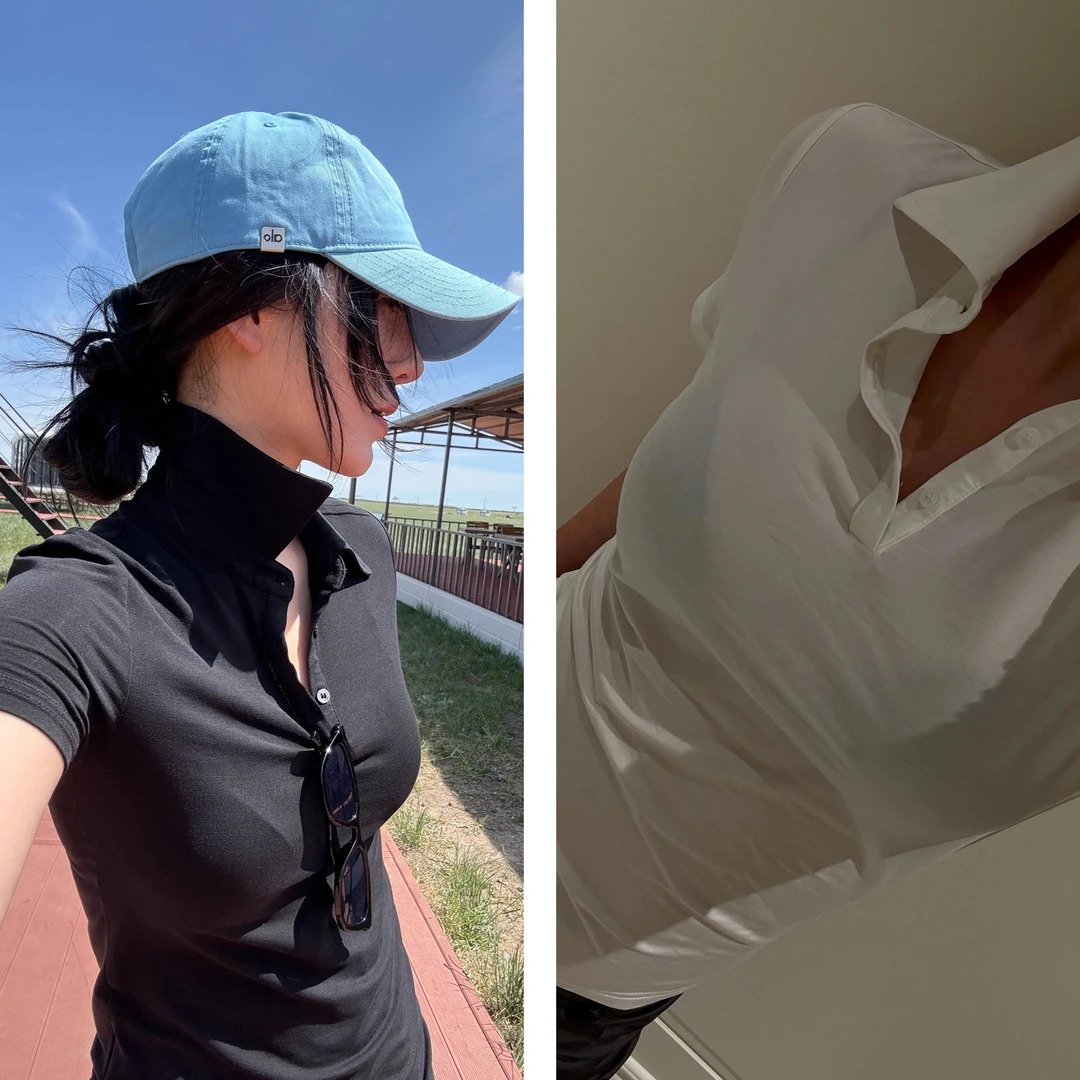 叮叮｜天丝凉感舒适翻领短袖Polo上衣1626