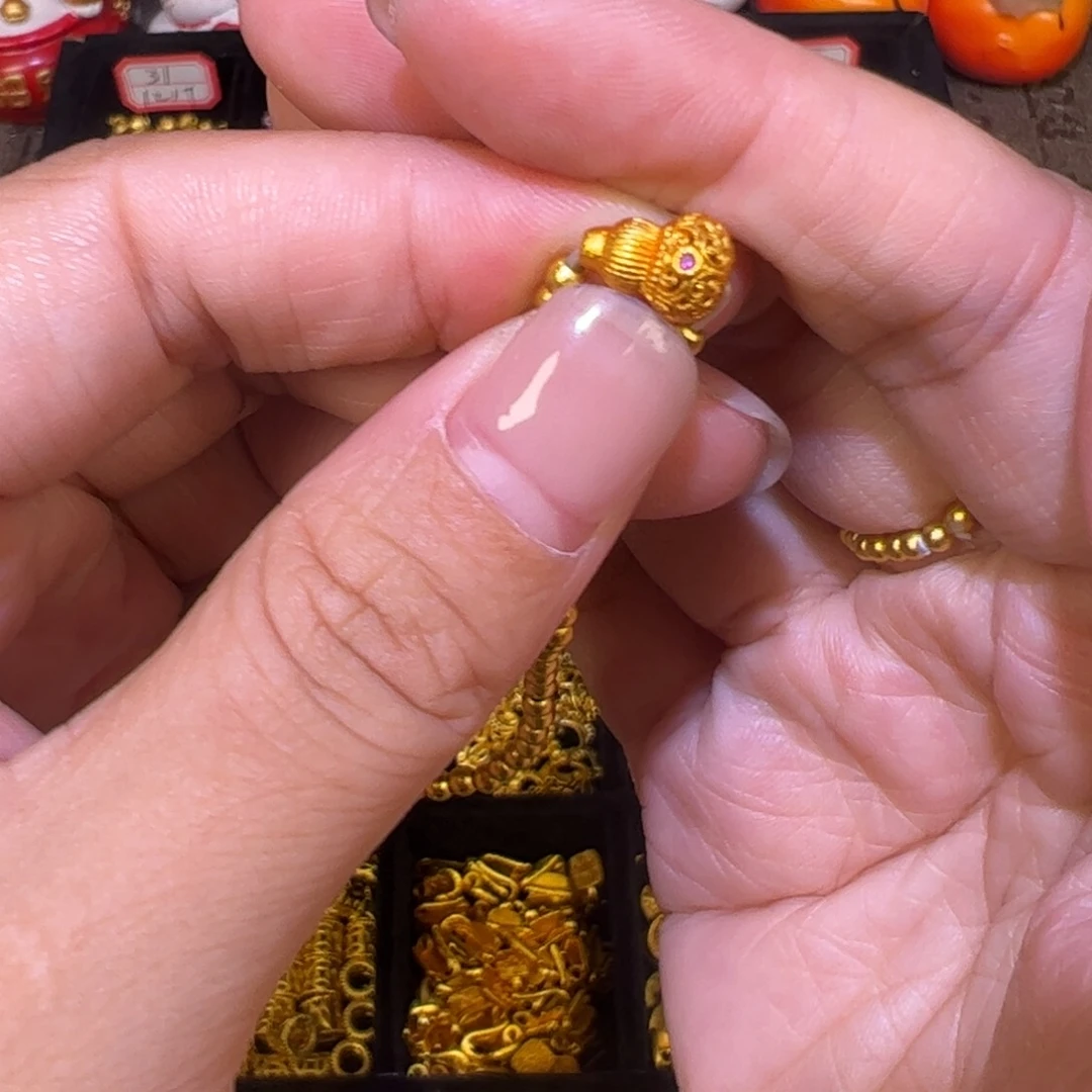 合金镂空带稿葫芦1个