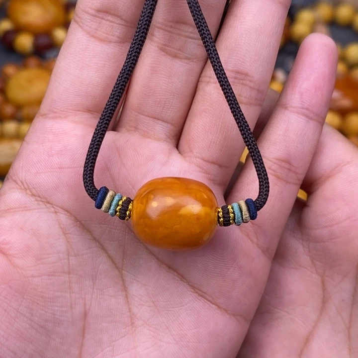 蜜蜡未镶嵌裸石蜜蜡L