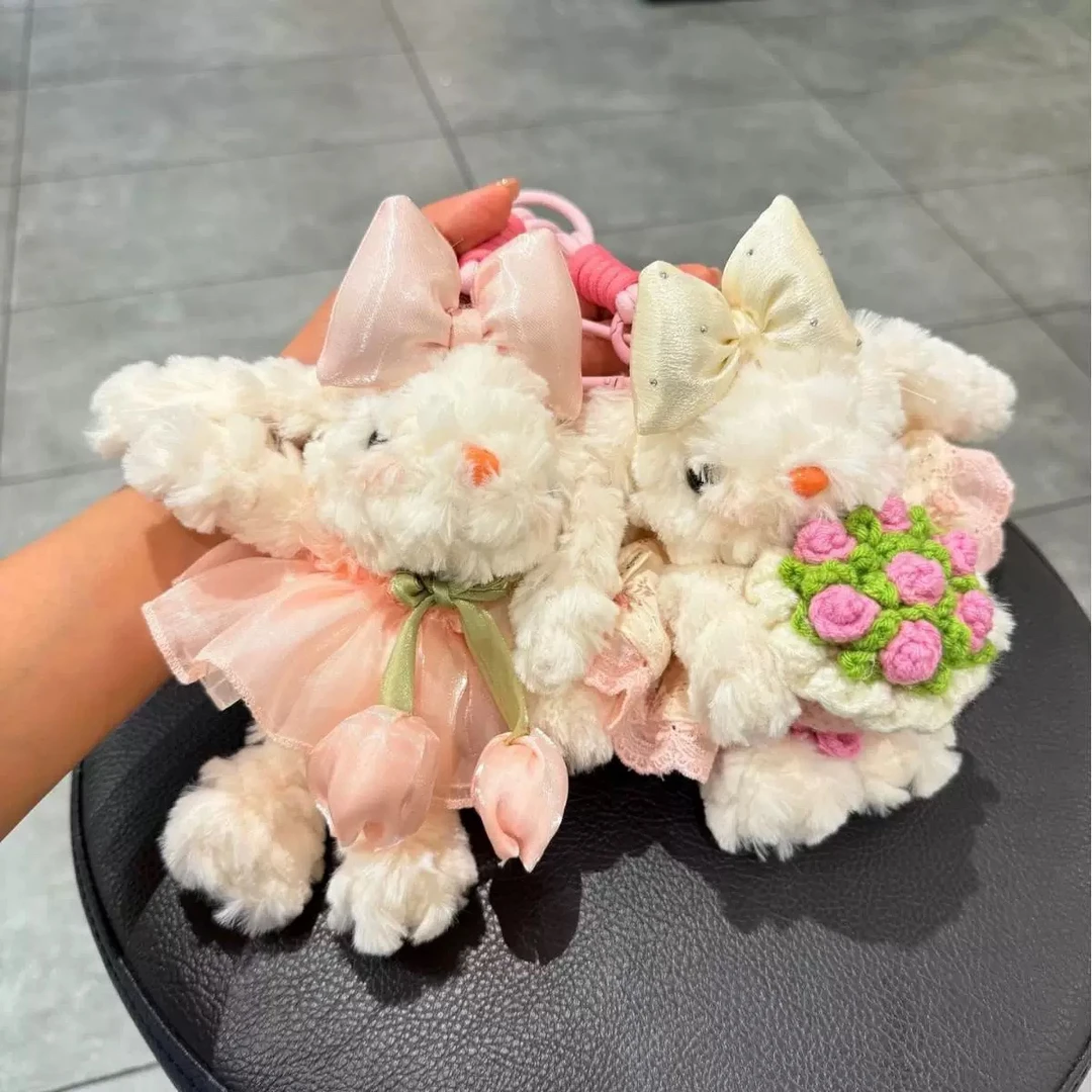 前方高能系列La Bu Bu西高地垂耳兔代拆拍一拆三盲盒礼物代拆潮玩