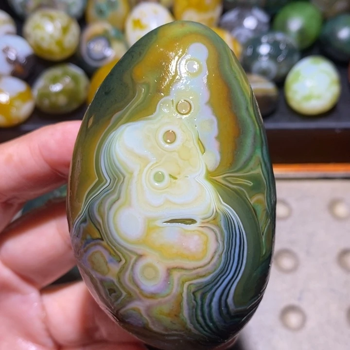 未镶嵌玛瑙/玉髓珠宝半成品48