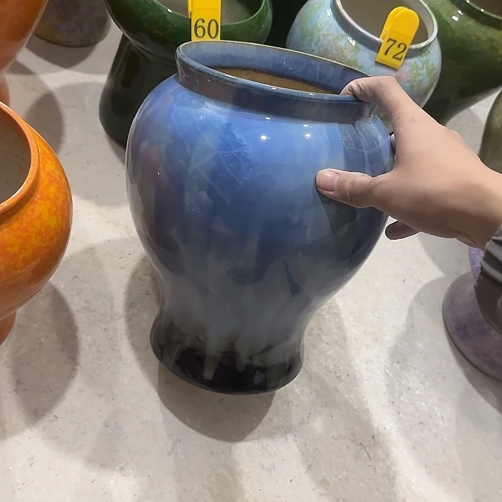 钧瓷手工艺品正品有孔孔