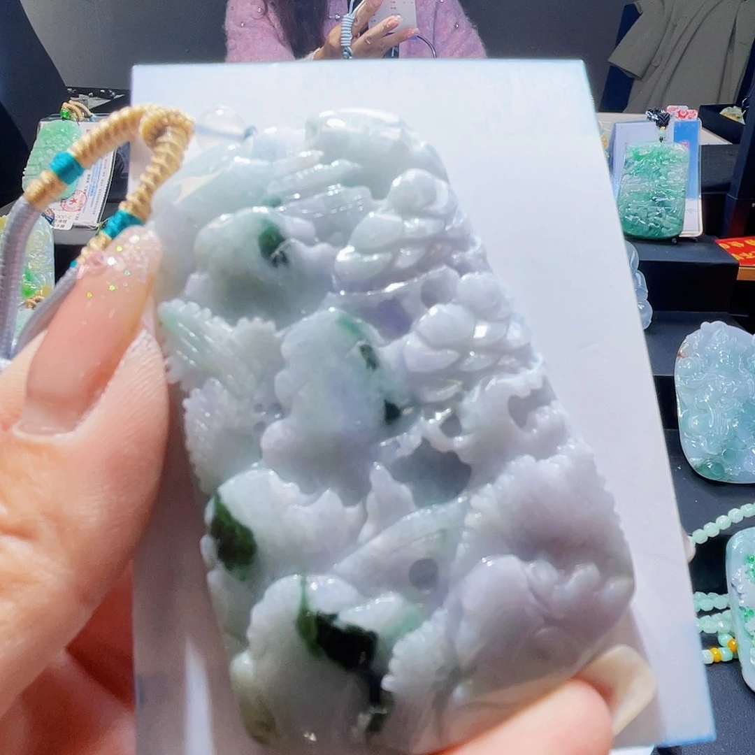 颈饰未镶嵌翡翠翡翠
