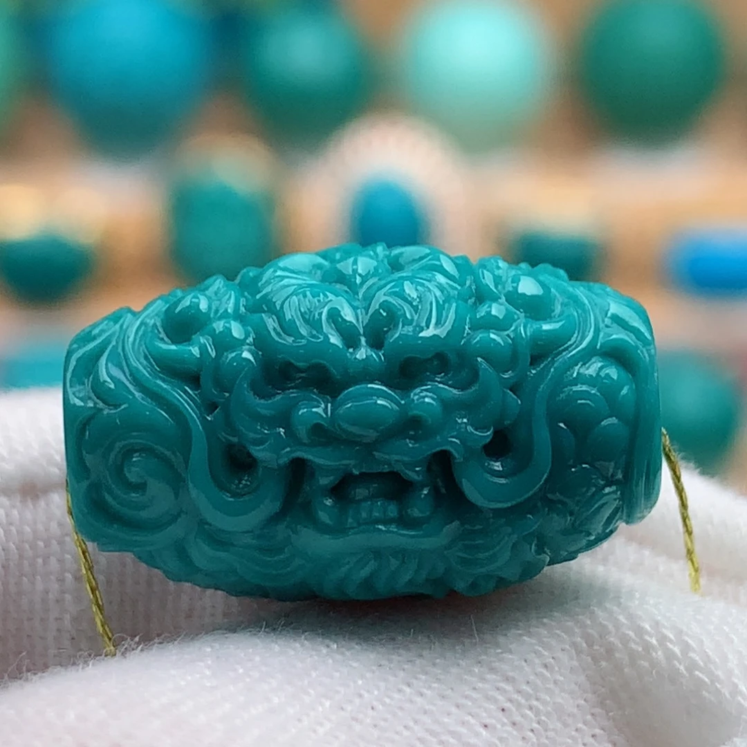 未镶嵌绿松石珠宝奇石